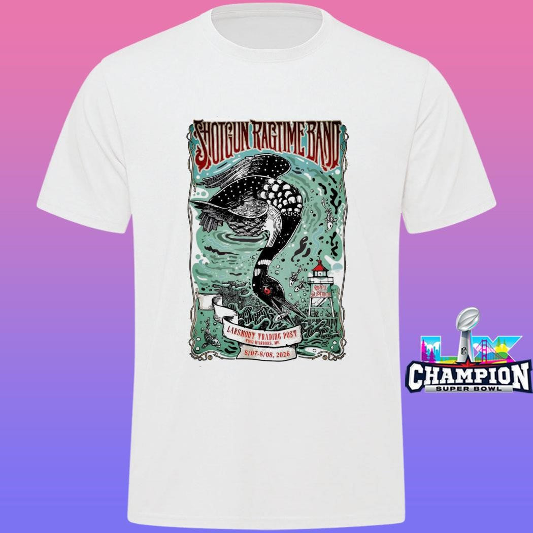 Shotgun Ragtime Band Tour Two Harbors Mn On Aug 7 8 2026 Shirt