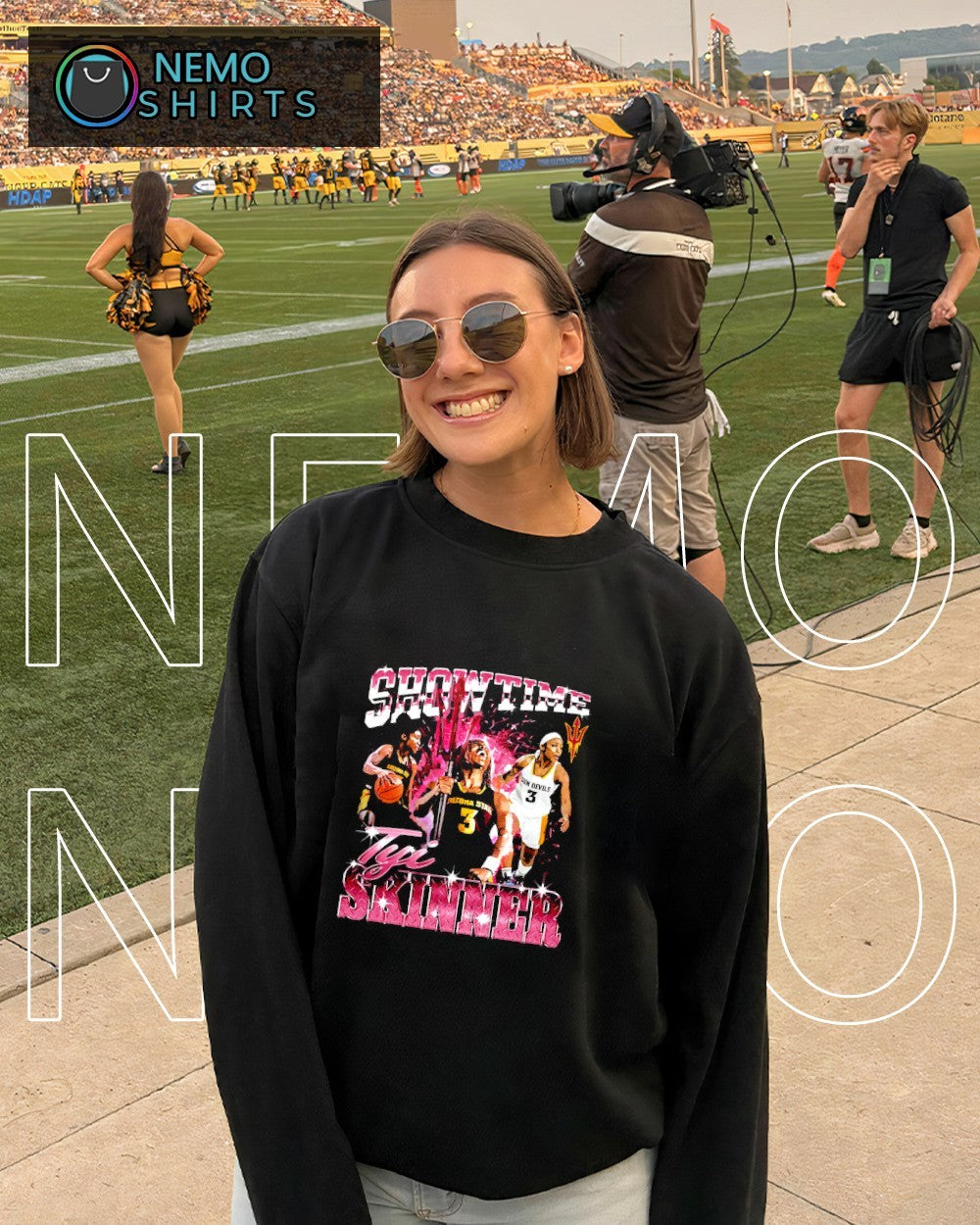 Showtime Tyi Skinner Arizona State Sun Devils vintage graphic shirt