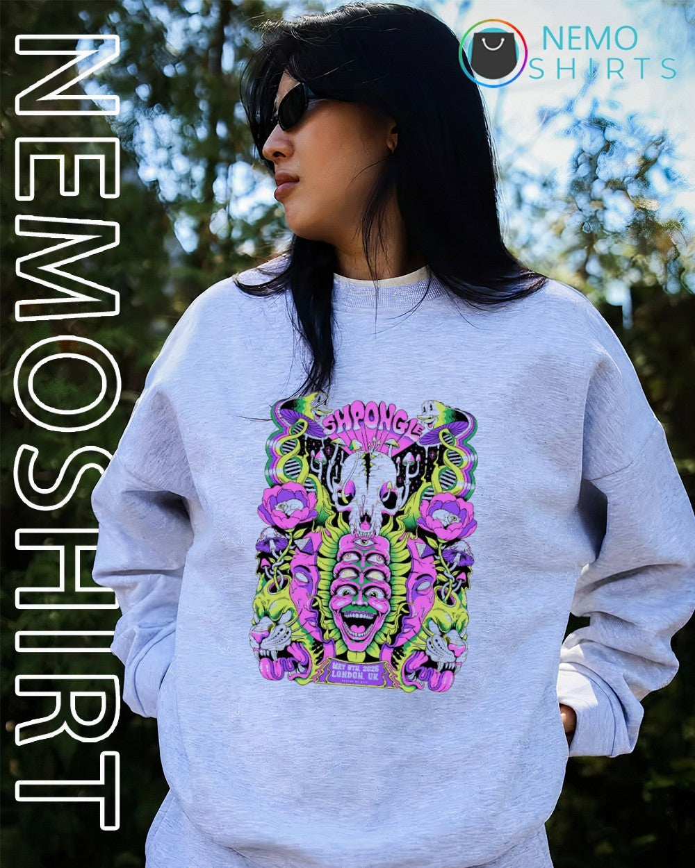 Shpongle May 9th 2026 London UK shirt