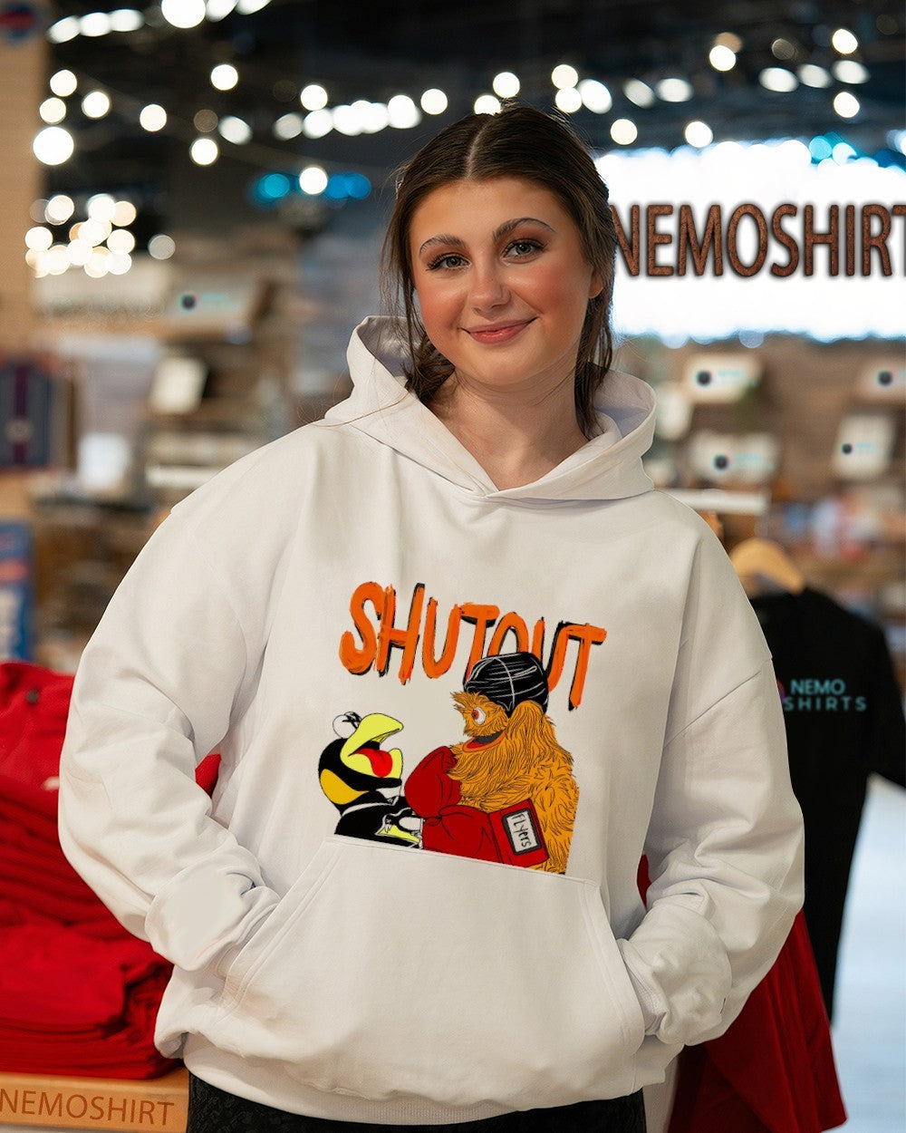 Shutout Gritty beat Iceburgh Philadelphia FLyers vs Pittsburgh Penguins shirt