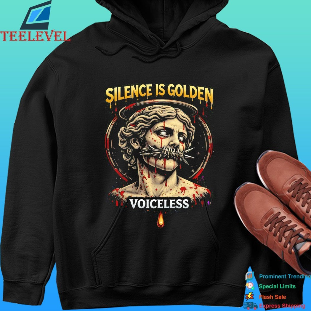 Silence Is Golden Voiceless Shirt