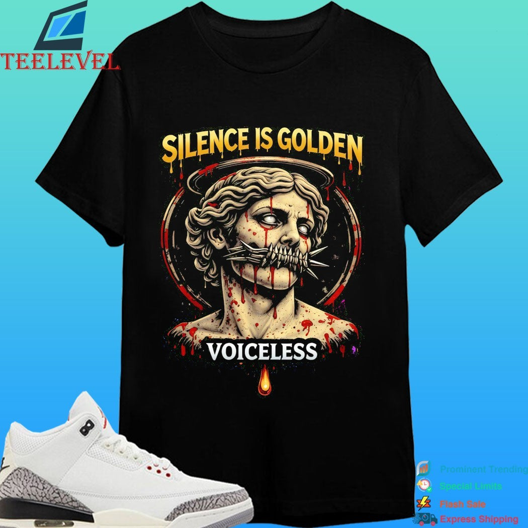 Silence Is Golden Voiceless Shirt