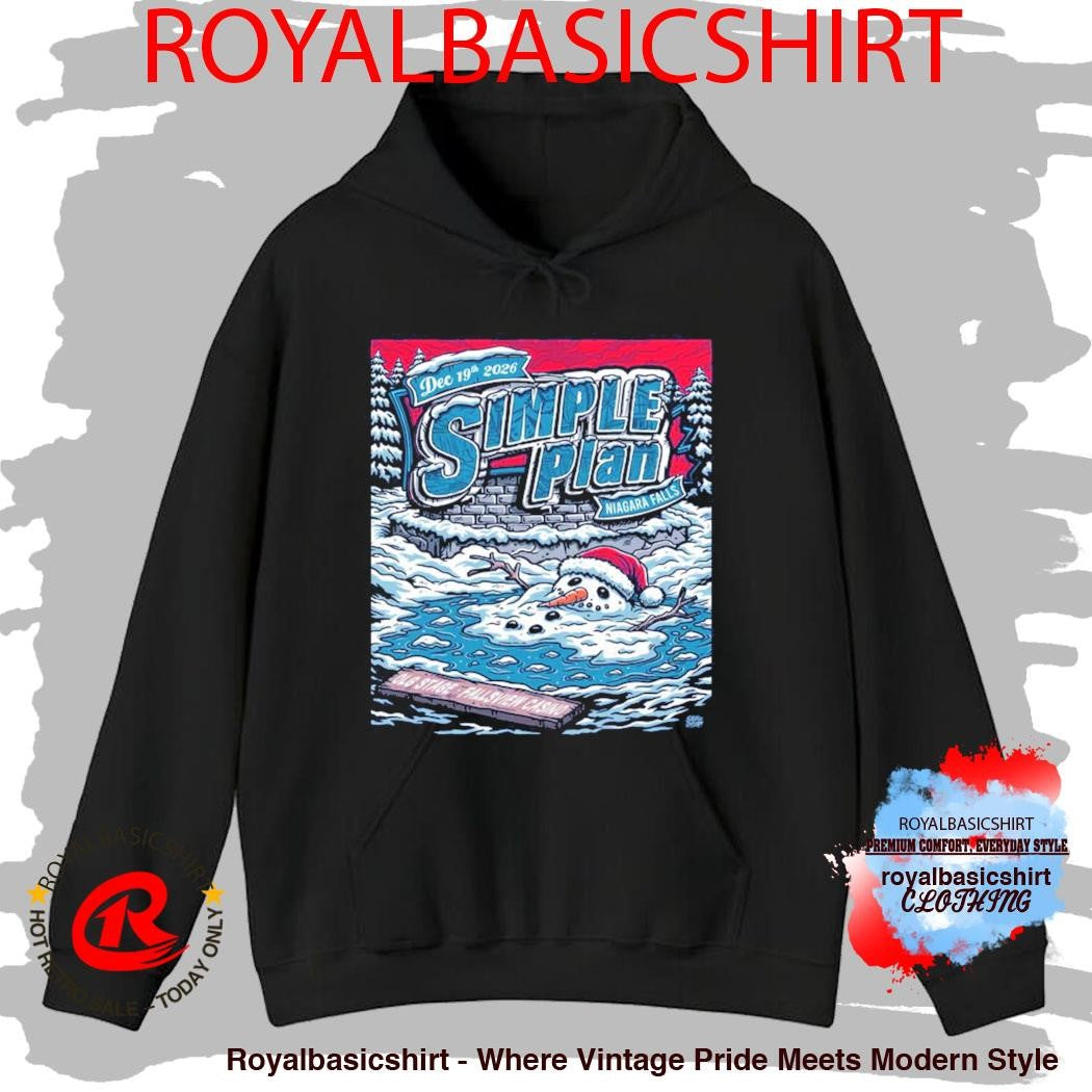 Simple Plan OLG Stage At Fallsview Casino In Niagara Falls ON On December 19 2026 Shirt