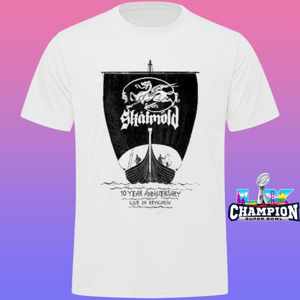 Skálmöld 10th Anniversary Live In Reykjavik Shirt