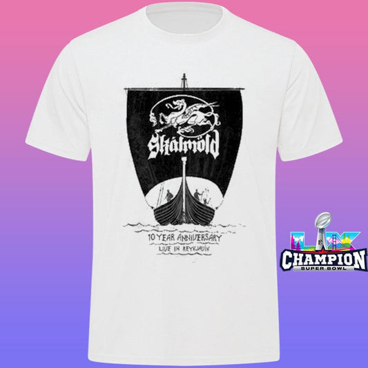 Skálmöld 10th Anniversary Live In Reykjavik Shirt