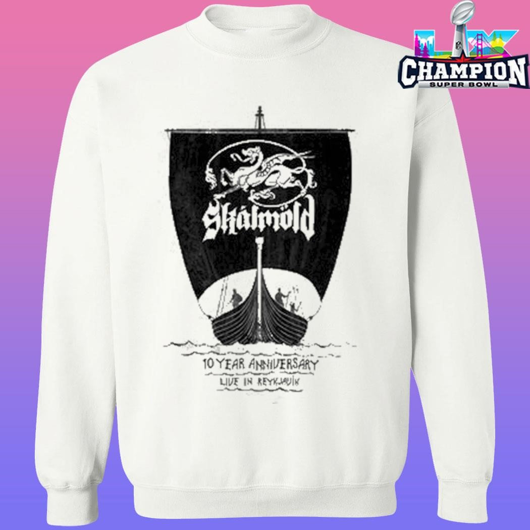 Skálmöld 10th Anniversary Live In Reykjavik Shirt