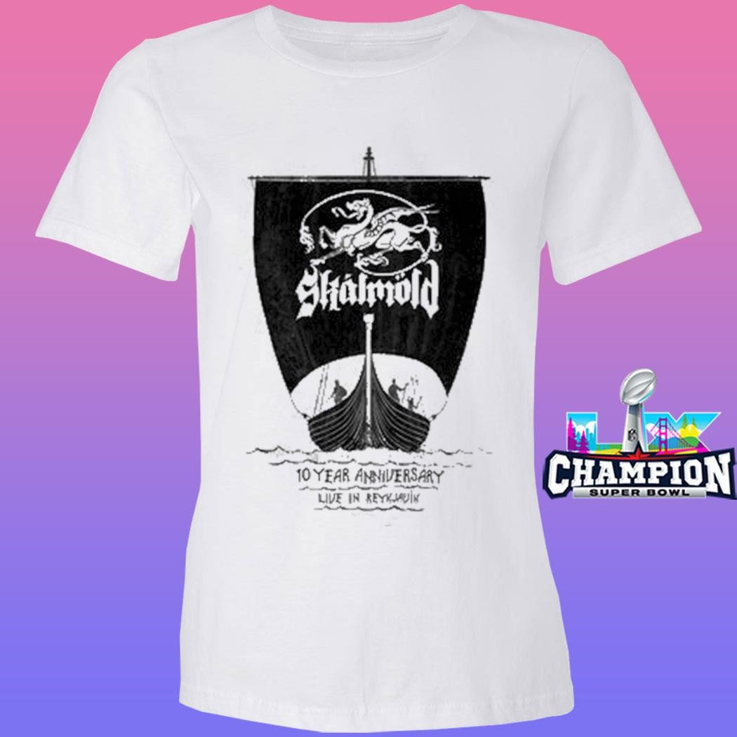 Skálmöld 10th Anniversary Live In Reykjavik Shirt
