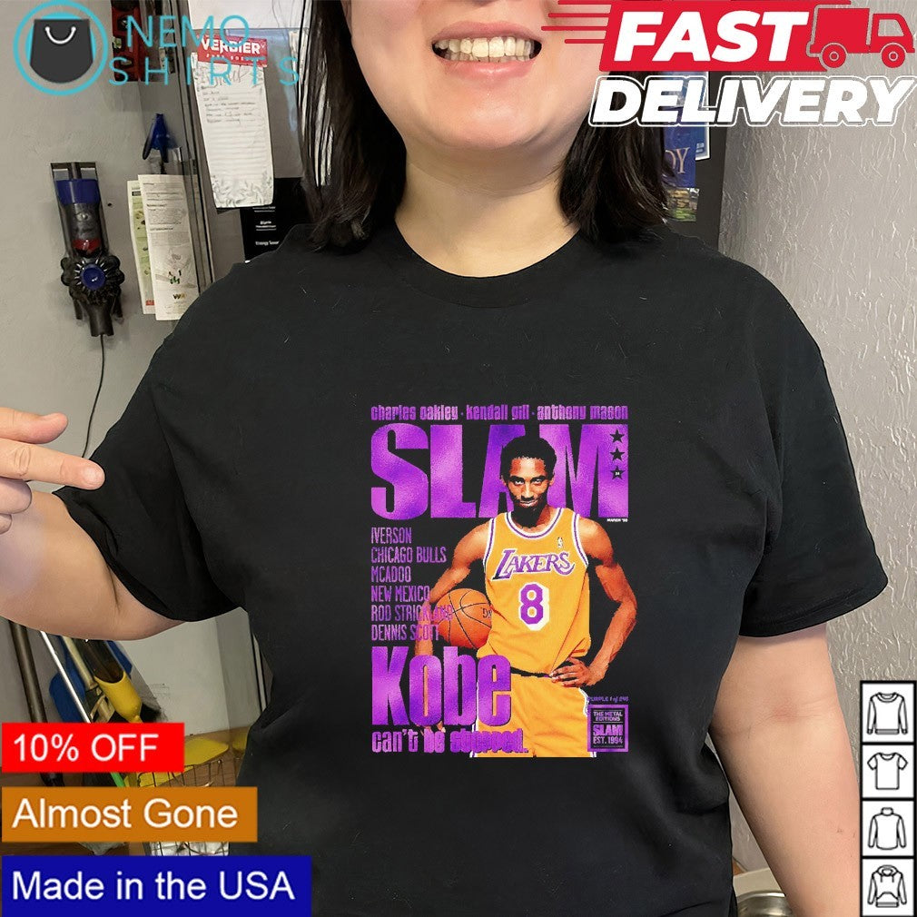 Slam Kobe Bryant can’t be stopped Los Angeles Lakers shirt
