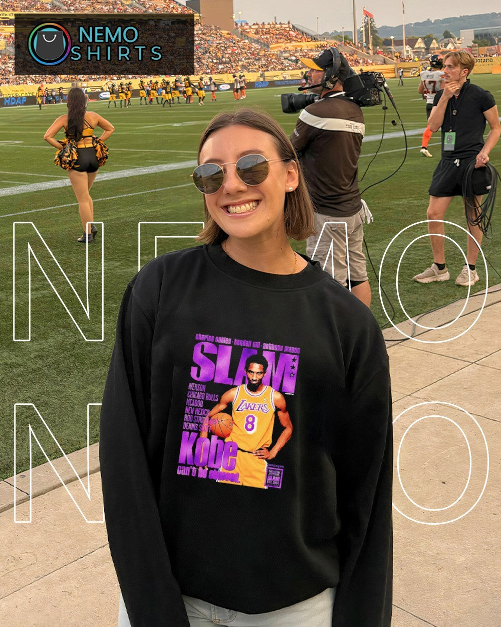 Slam Kobe Bryant can’t be stopped Los Angeles Lakers shirt