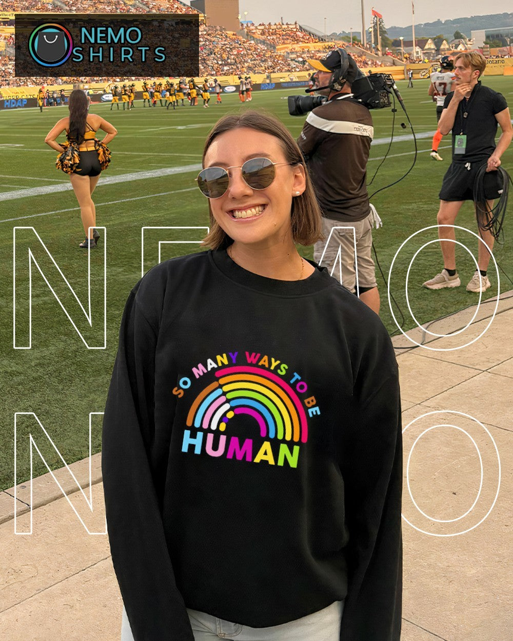 So many ways to be human rainbow shirt