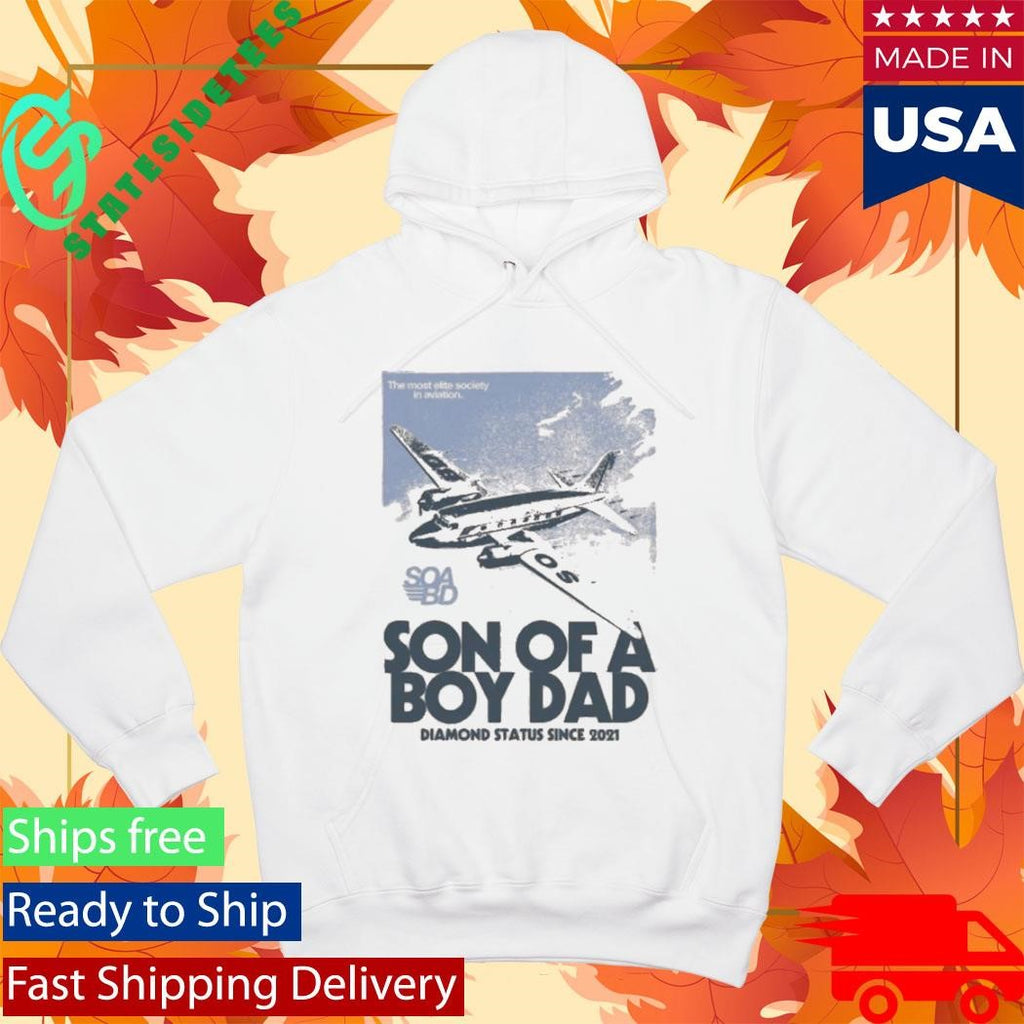 Soabd Airline Pocket Son Of A Boy Dad Fish Pocket Shirt