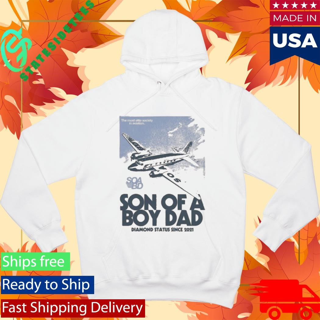 Soabd Airline Pocket Son Of A Boy Dad Fish Pocket Shirt