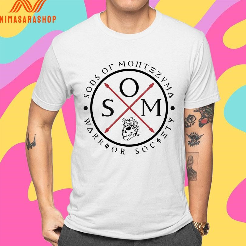 Som Sons Of Montezuma Warrior Society Logo Shirts