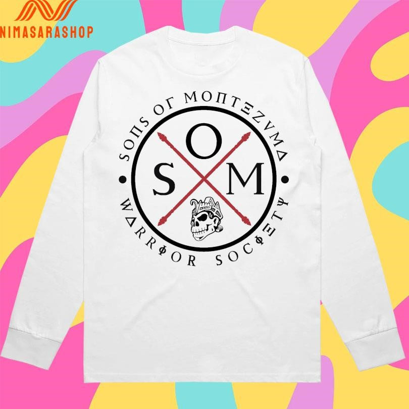 Som Sons Of Montezuma Warrior Society Logo Shirts