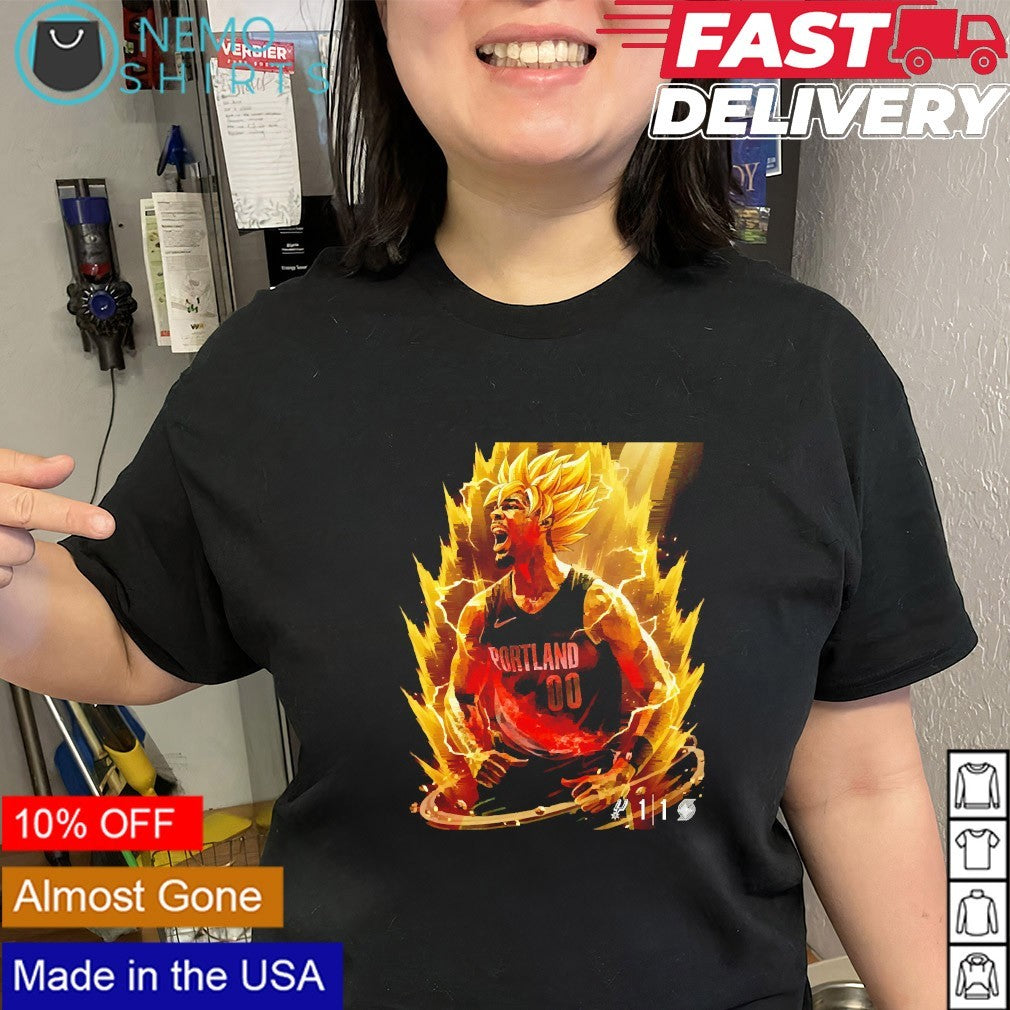 Son Goku Senpai Scoot Henderson Portland Trail Blazers shirt