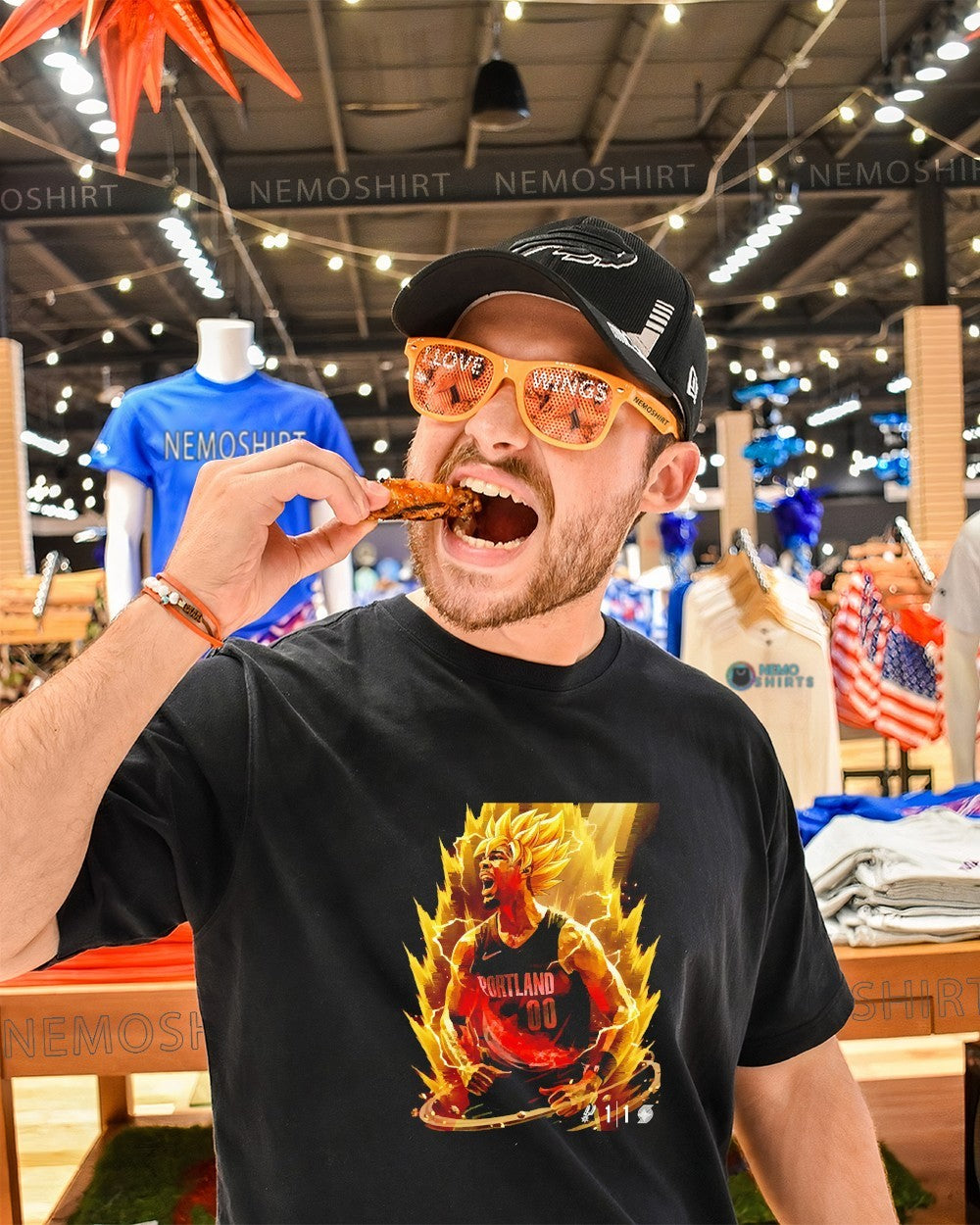 Son Goku Senpai Scoot Henderson Portland Trail Blazers shirt