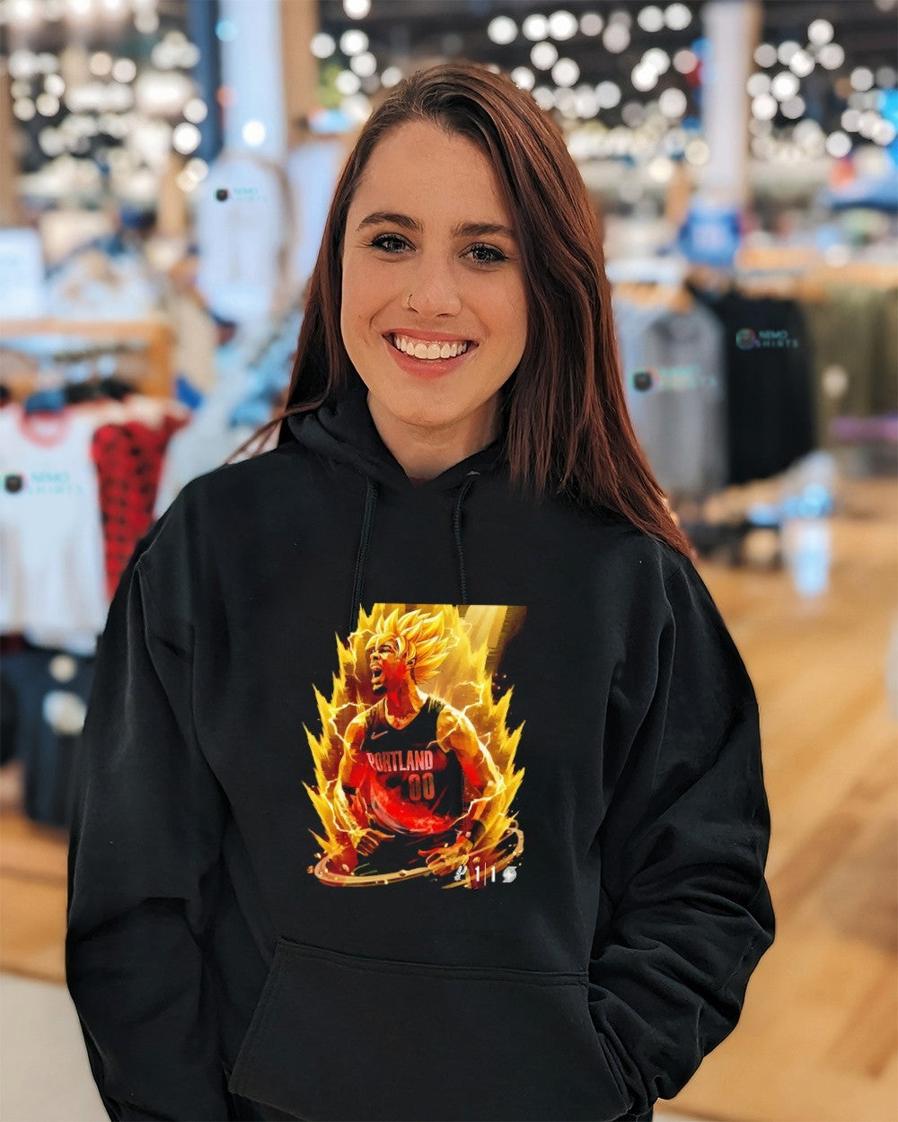 Son Goku Senpai Scoot Henderson Portland Trail Blazers shirt