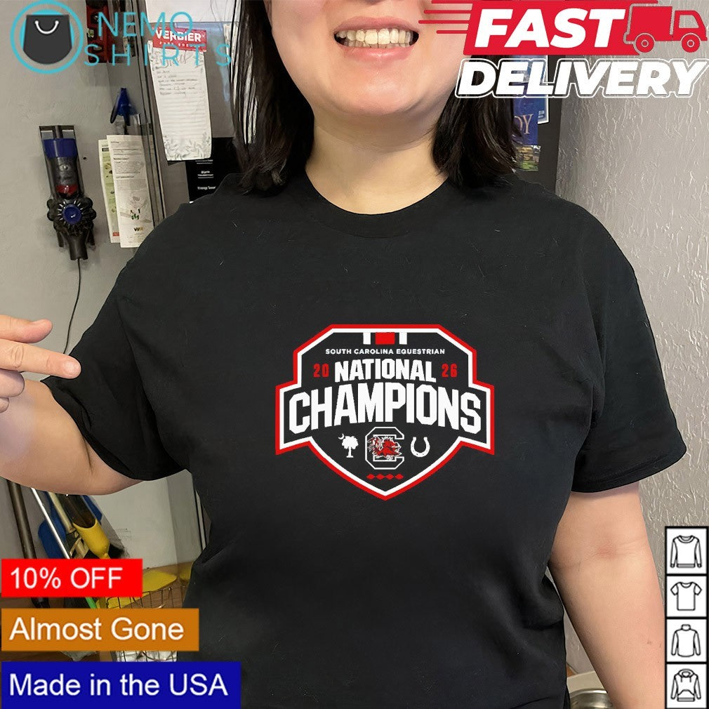 South Carolina Gamecocks Equestrian 2026 national champions shirt