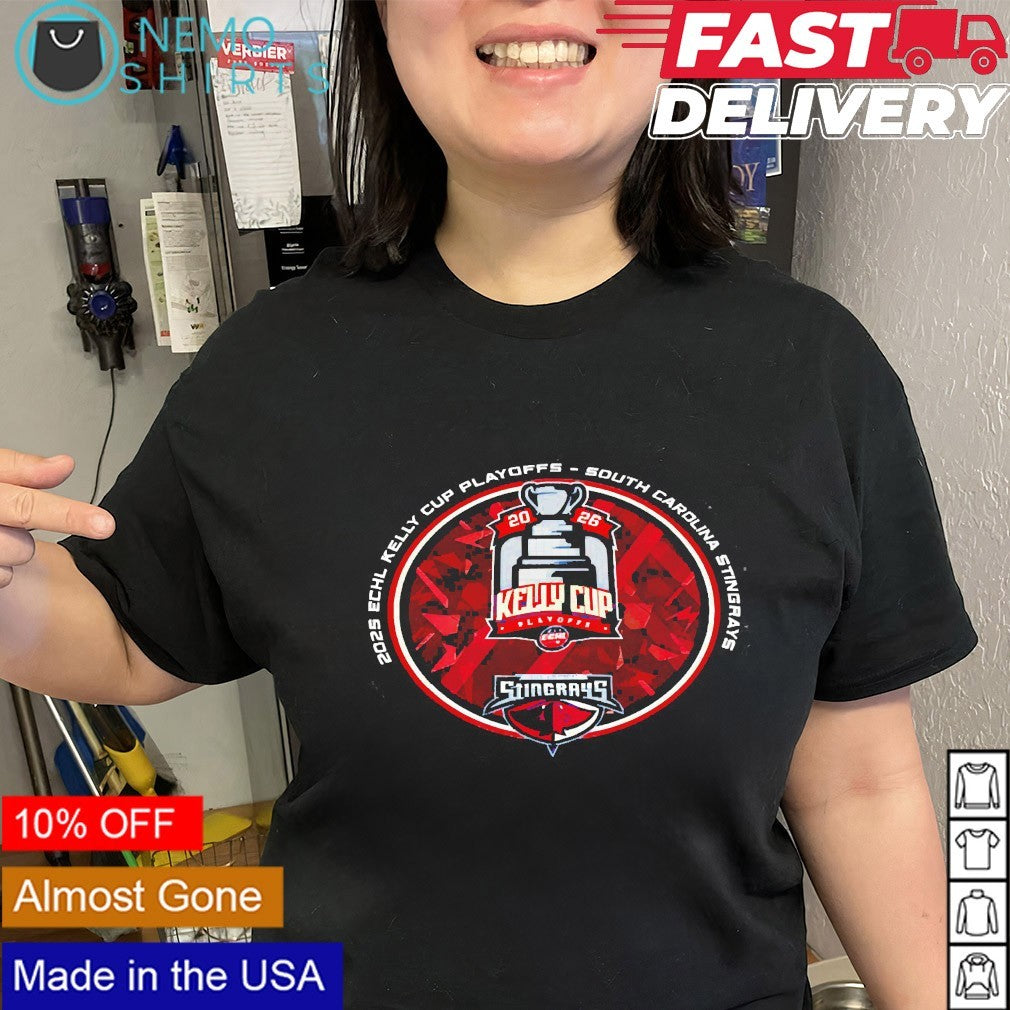 South Carolina Stingrays 2026 ECHL Kelly Cup Playoffs shirt