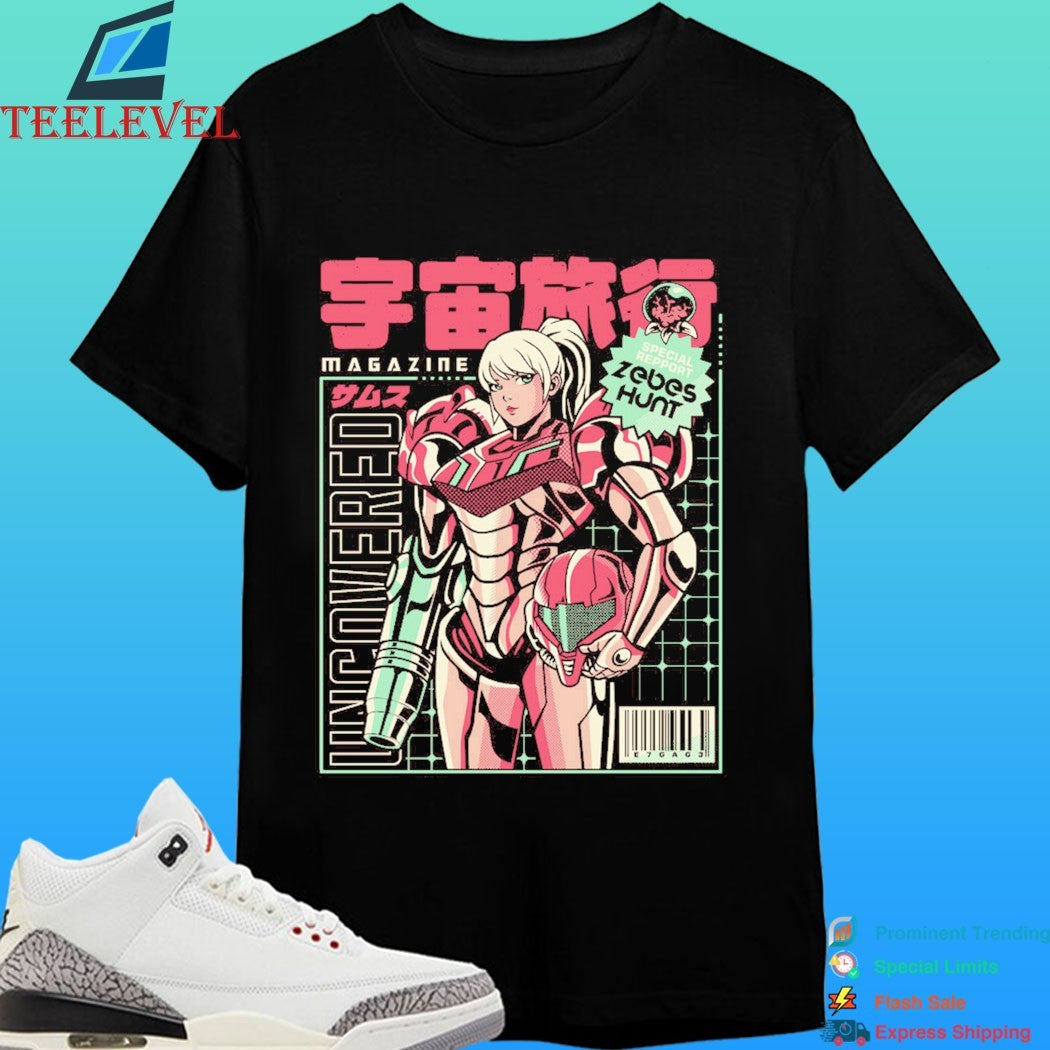 Space Voyage Magazine Special Report Zebes Hunt Shirt