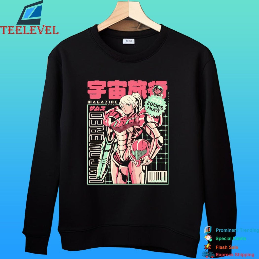 Space Voyage Magazine Special Report Zebes Hunt Shirt