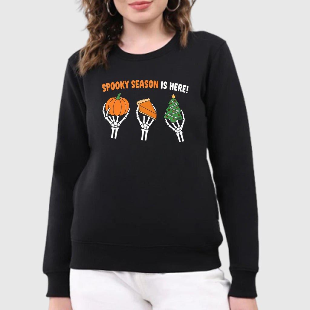 Spooky Season Is Here Pumpkin Pie Christmas Tree Shirt