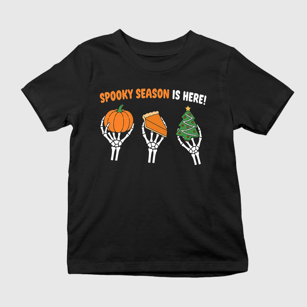 Spooky Season Is Here Pumpkin Pie Christmas Tree Shirt