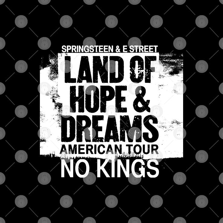 Springsteen & E Street Land Of Hope And Dreams American Tour Shirt