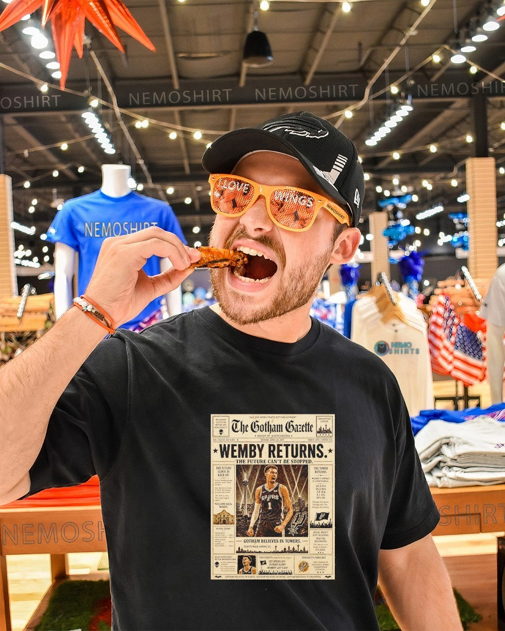 Spurs Wemby returns the future can’t be stopped shirt