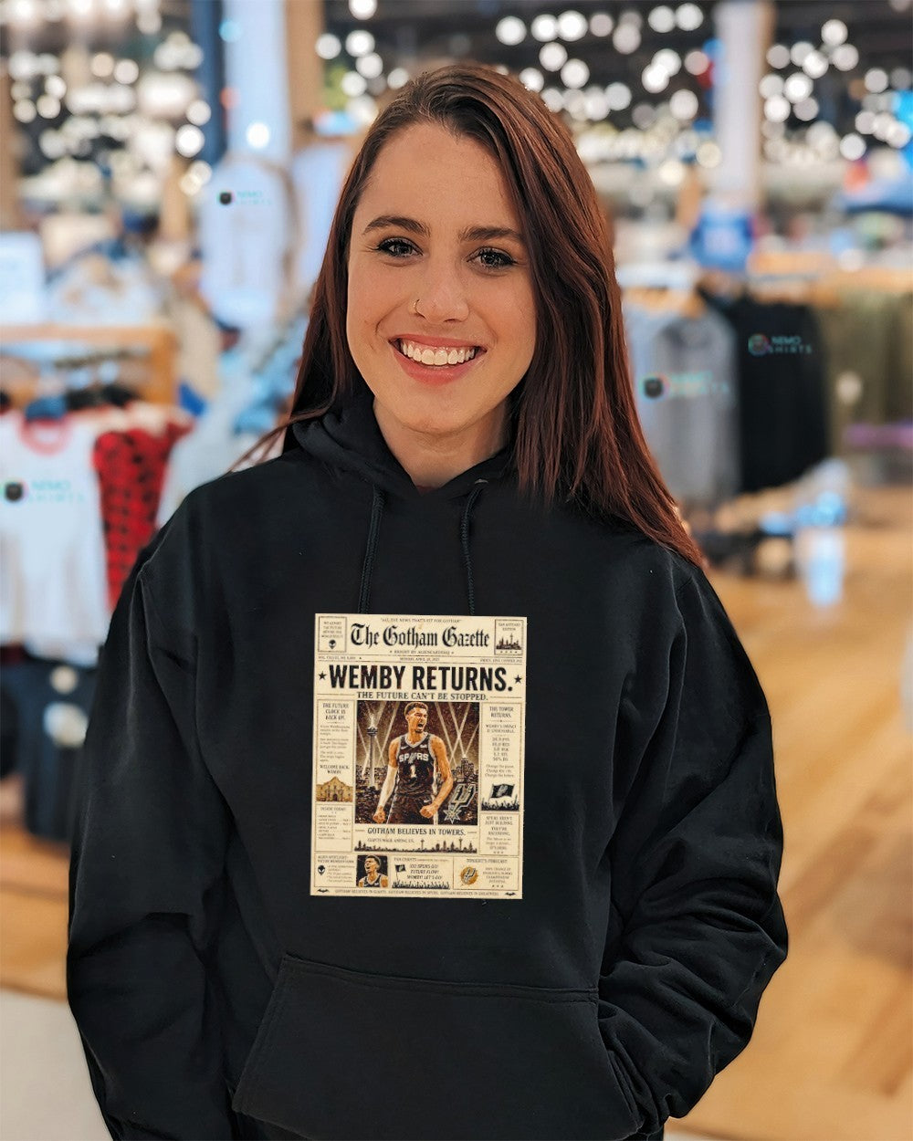 Spurs Wemby returns the future can’t be stopped shirt