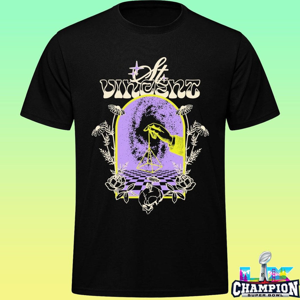 St Vincent Mushroom Skull Shirt