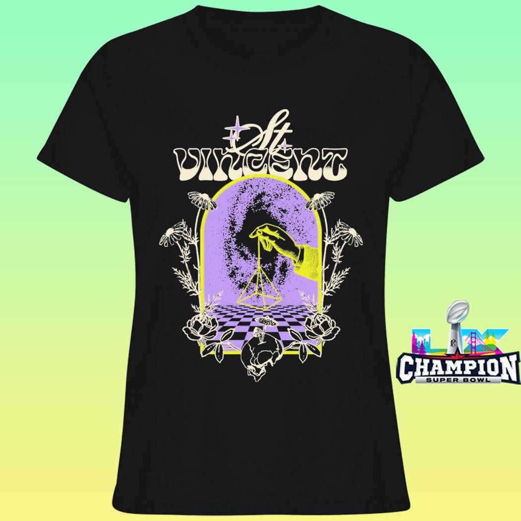 St Vincent Mushroom Skull Shirt