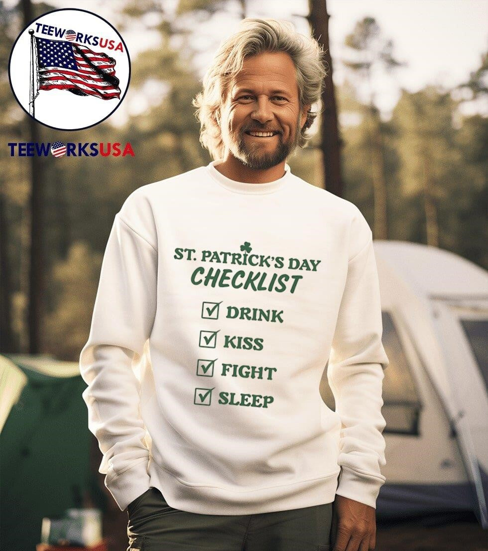St. Patrick’s Day Checklist Shirt
