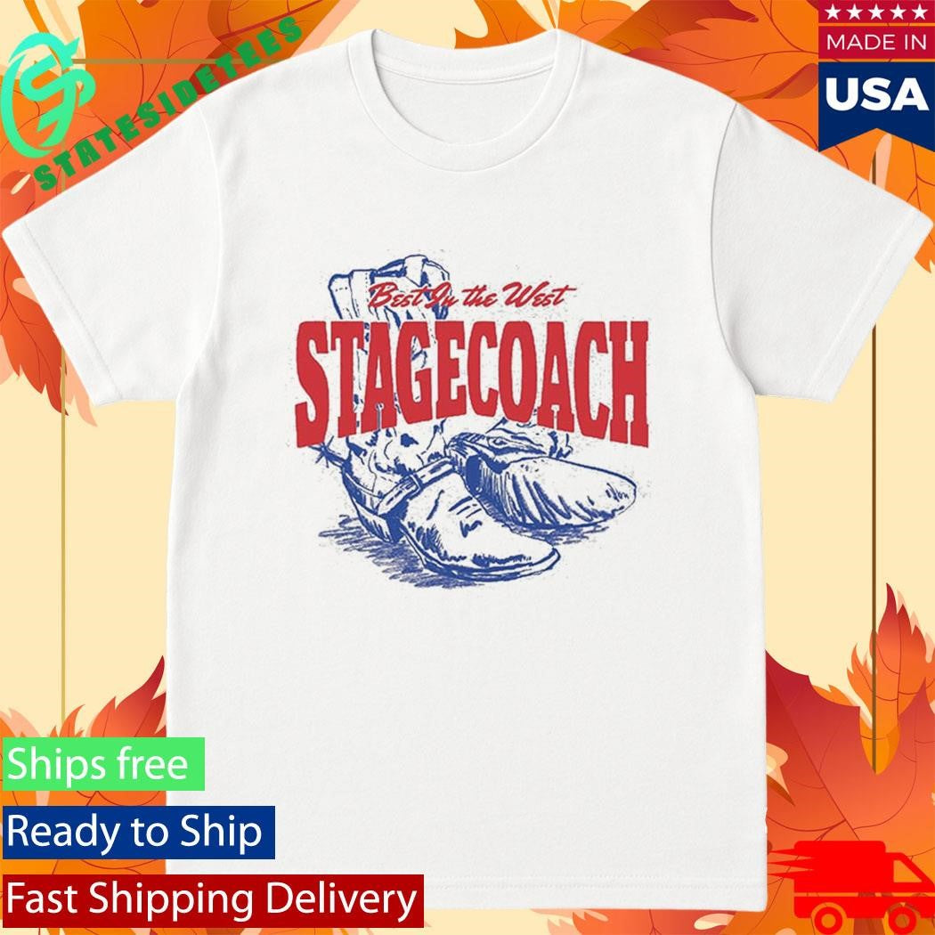 Stagecoach 2026 Festival AMEX Exclusive Merch In Indio California Heel Toe Rodeo Shirt