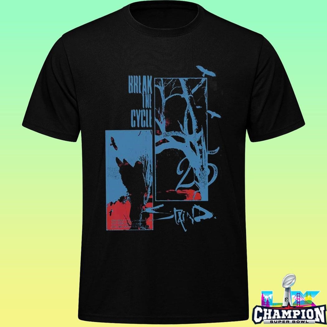 Staind Break The Cycle 25 Anniversary Peaceful Day Shirt