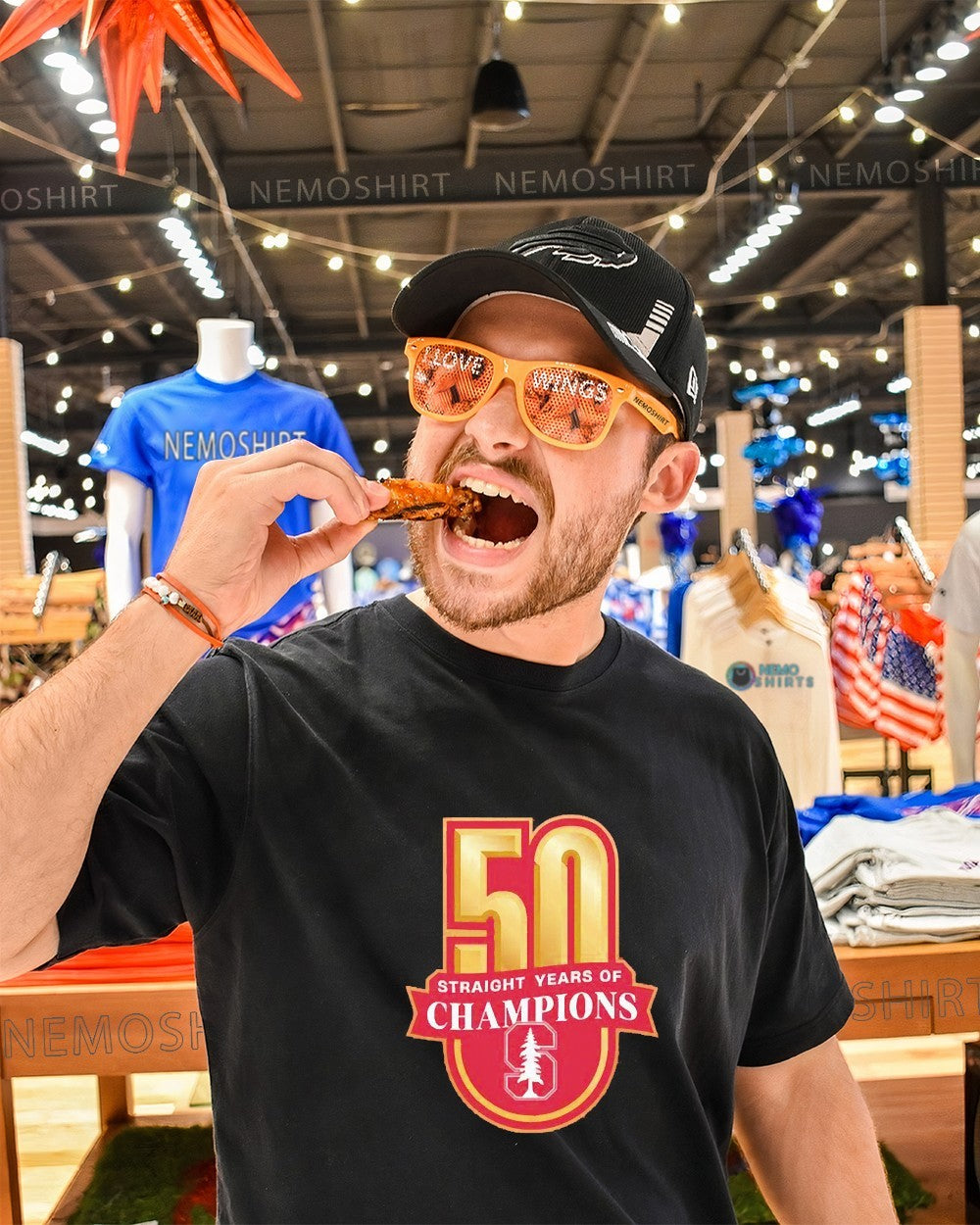 Stanford men’s gymnastics 50 straight years of champions shirt