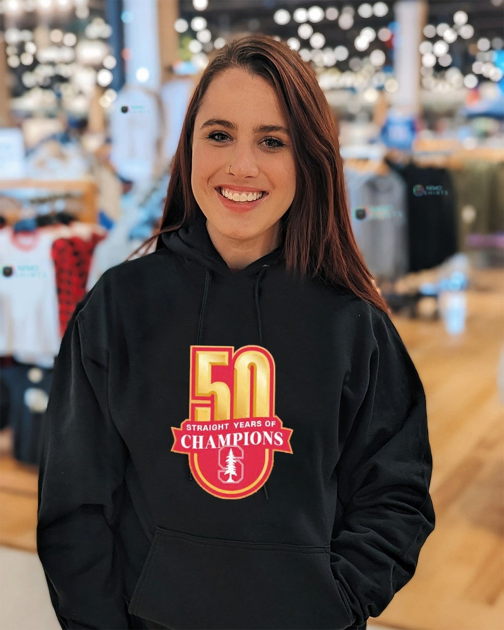 Stanford men’s gymnastics 50 straight years of champions shirt