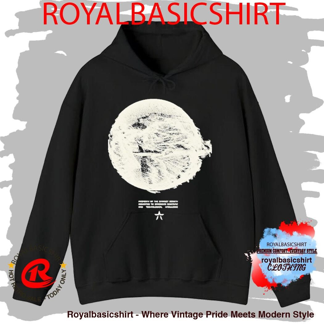 Starset Moon Property Of The Starset Society Dedicated To Spaceding Scientist And Techdlocical Knowledge Shirt