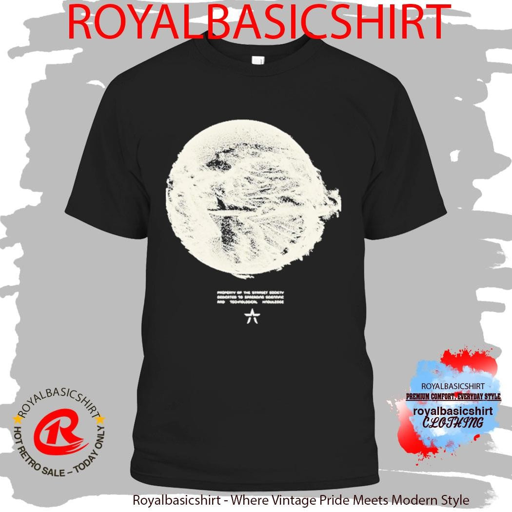 Starset Moon Property Of The Starset Society Dedicated To Spaceding Scientist And Techdlocical Knowledge Shirt