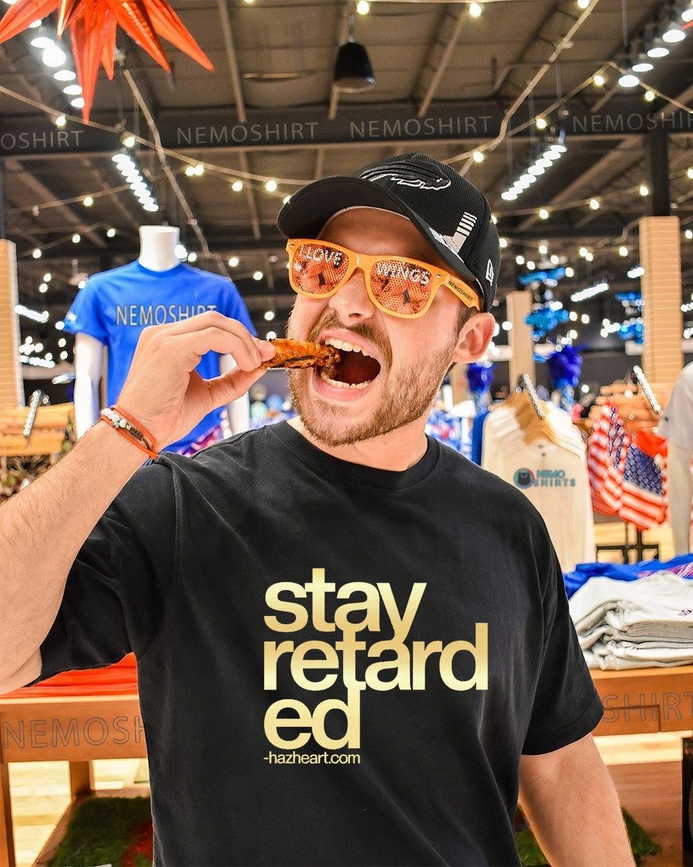 Stay Retard Ed Hazheart.com shirt