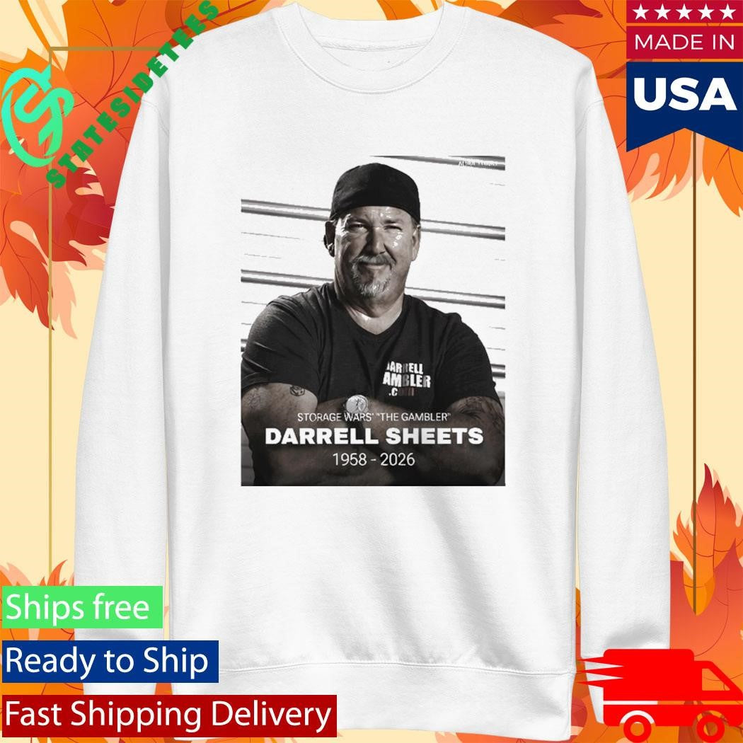 Storage Wars The Gambler Darrell Sheets 1958 2026 Shirt