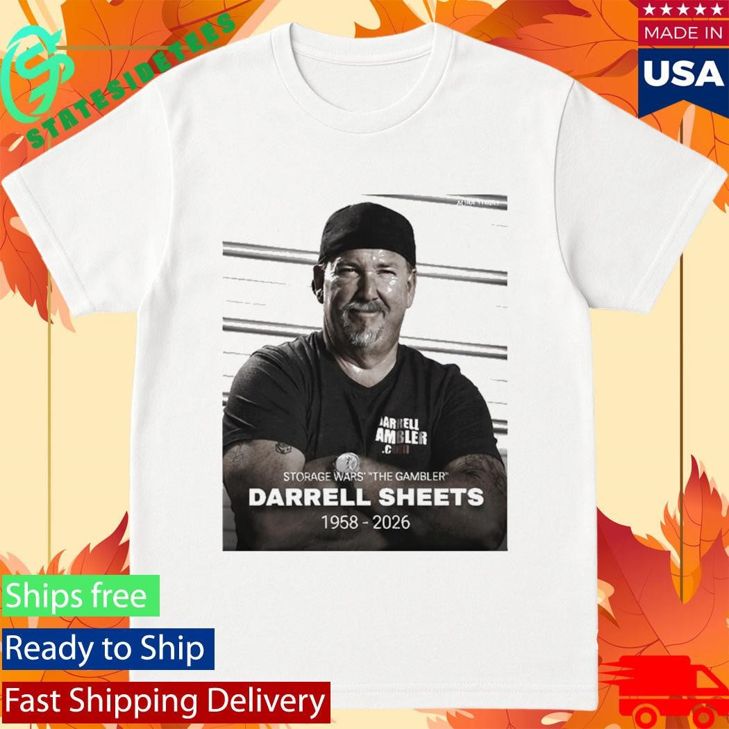 Storage Wars The Gambler Darrell Sheets 1958 2026 Shirt