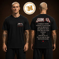 Sum 41 Merch Tee 13 Voice Anniversary Track List Two Sided Unisex Black T-Shirt