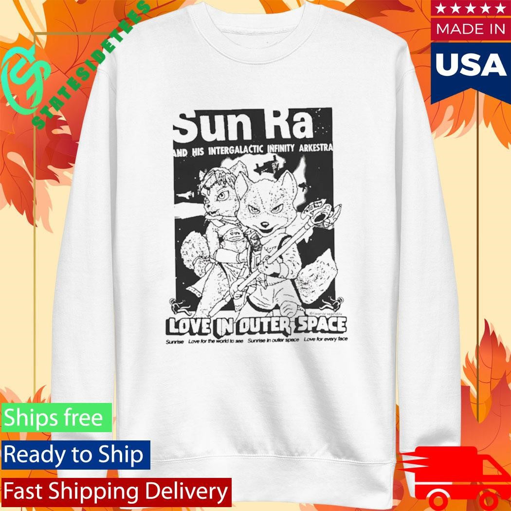Sun Ra Love In Outer Space Vintage Sweatshirt Shirt