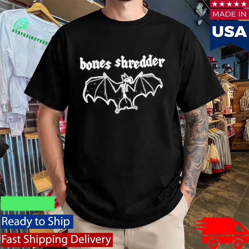 Sunken Teeth Co. Bones Shredder Bat Shirt