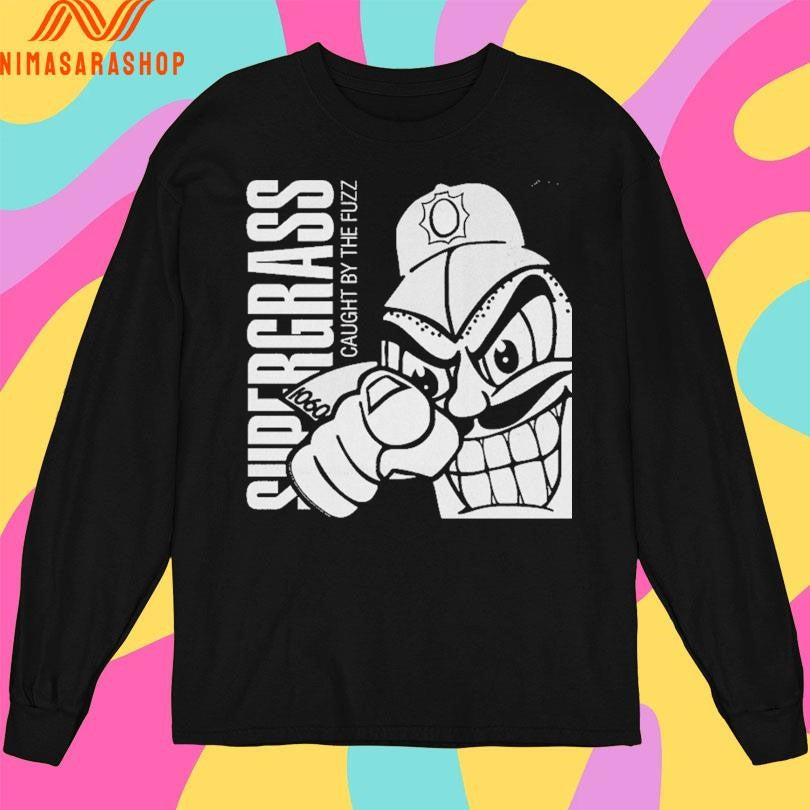 Supergrass Caught By The Fuzz Shirts