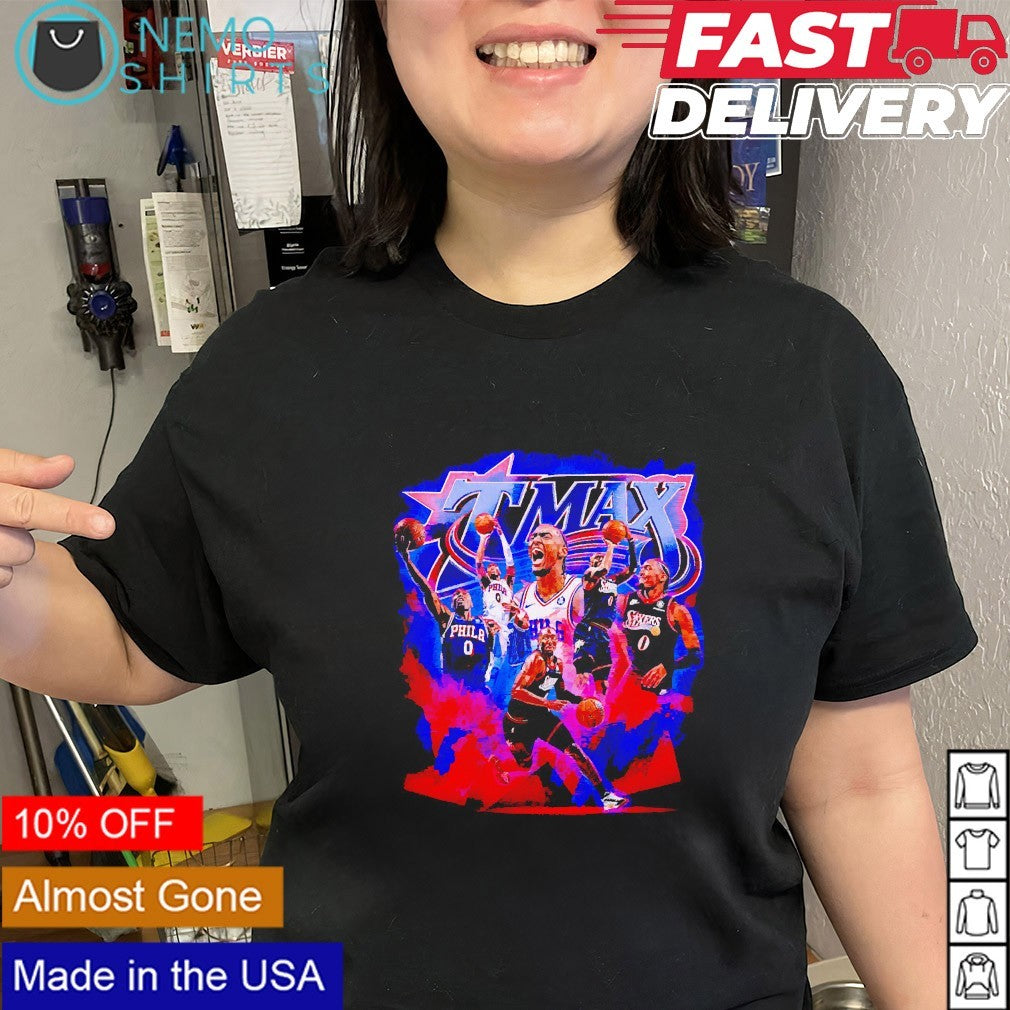 T-MAX Tyrese Maxey Philadelphia 76ers graphic shirt