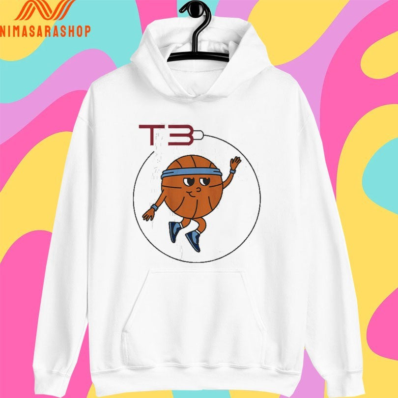 T3 Basketball Logo Shirts