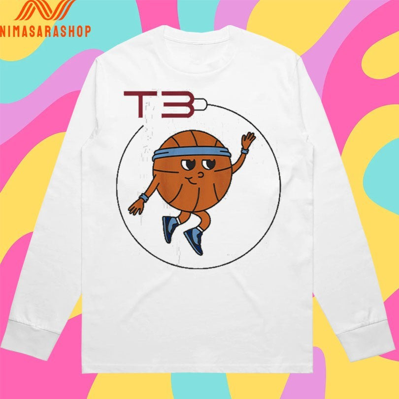 T3 Basketball Logo Shirts