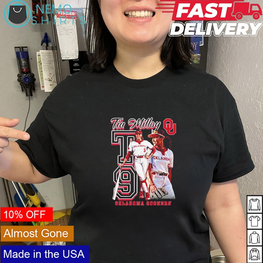 T9 Tia Milloy Oklahoma Sooners shirt